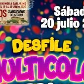 El Desfile Multicolor es uno de los actos programados para este primer fin de semana de fiestas patronales en Guardamar del Segura