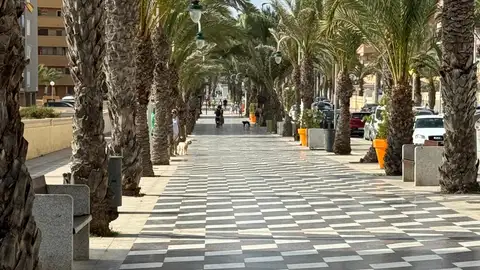 Avenida San Bartolomé de Tirajana de Los Arenales del Sol de Elche. Avenida San Bartolomé de Tirajana de Los Arenales del Sol de Elche.