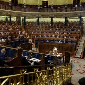 Vista general de un pleno en el Congreso de los Diputados, en Madrid