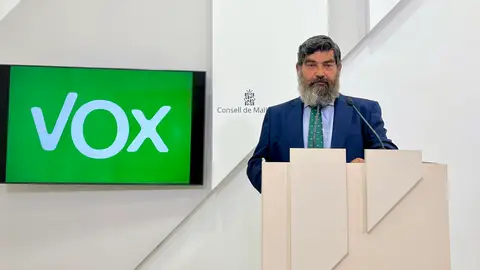 El vicepresidente del Consell de Mallorca, Pedro Bestard (Vox). El vicepresidente del Consell de Mallorca, Pedro Bestard (Vox).