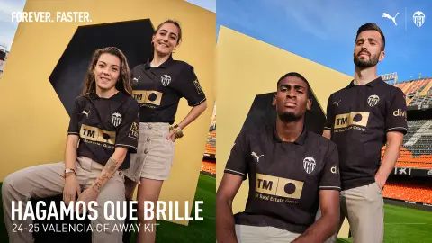 Nueva 2ª equipación del Valencia CF para la 24-25 Nueva 2ª equipación del Valencia CF para la 24-25