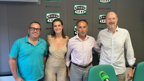Andr&eacute;s Vera, Sa&uacute;l Viciano, Vicente Alegre y Marta Fullera