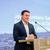 Javier Aureliano García, presidente de la Diputación de Almería 