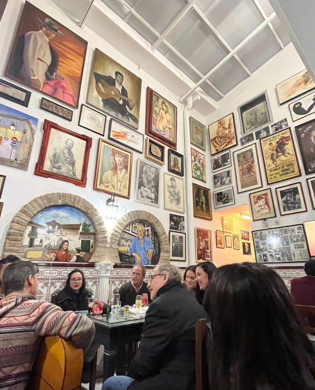 Flamencos y artístas, los protagonistas en la Taberna de la Fuenseca Flamencos y artístas, los protagonistas en la Taberna de la Fuenseca