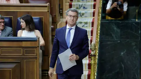 Alberto Núñez Feijóo en el Congreso de los Diputados Alberto Núñez Feijóo en el Congreso de los Diputados