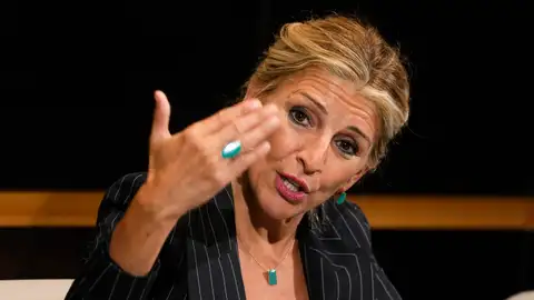 La vicepresidenta segunda del Gobierno y ministra de Trabajo, Yolanda Díaz. La vicepresidenta segunda del Gobierno y ministra de Trabajo, Yolanda Díaz.