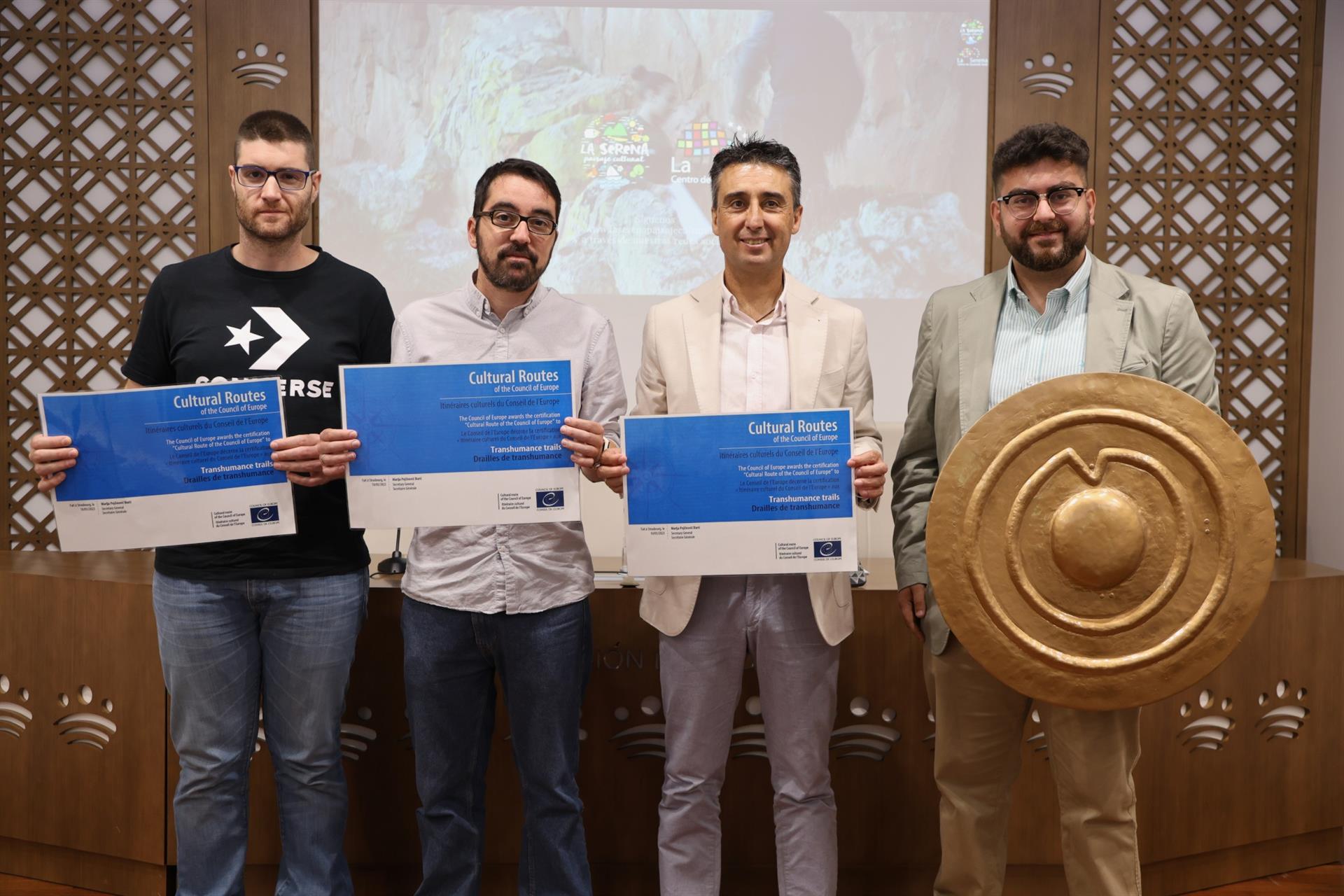 El Ceder La Serena obtiene el sello del Consejo de Europa como Itinerario Cultural Europeo "Vías de la Trashumancia" El Ceder La Serena obtiene el sello del Consejo de Europa como Itinerario Cultural Europeo "Vías de la Trashumancia"