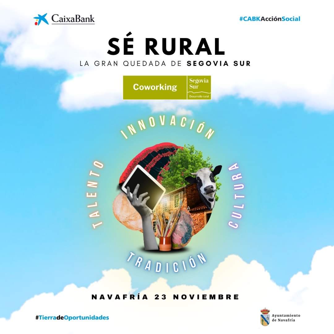 Segovia Sur programa una jornada de coworking en Navafría este próximo Segovia Sur programa una jornada de coworking en Navafría este próximo