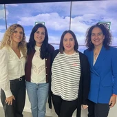 D'esquerra a dreta: Eva Vila-Massanas, Cristina Pacheco, Míriam Franch i Ariadna Belver D'esquerra a dreta: Eva Vila-Massanas, Cristina Pacheco, Míriam Franch i Ariadna Belver