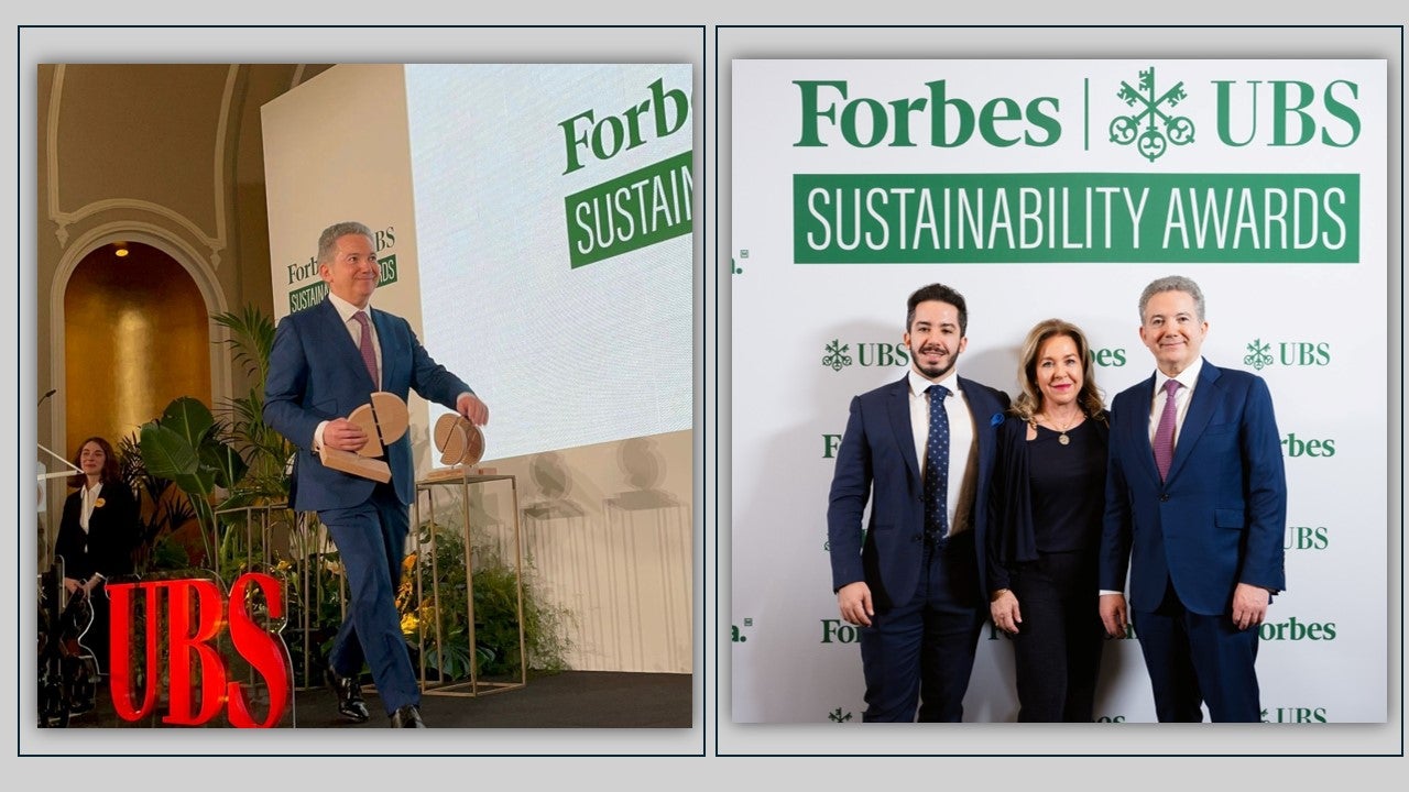 Octaviano Palomo gana el premio Forbes UBS Sustainability por su apuesta por la sostenibilidad Octaviano Palomo gana el premio Forbes UBS Sustainability por su apuesta por la sostenibilidad