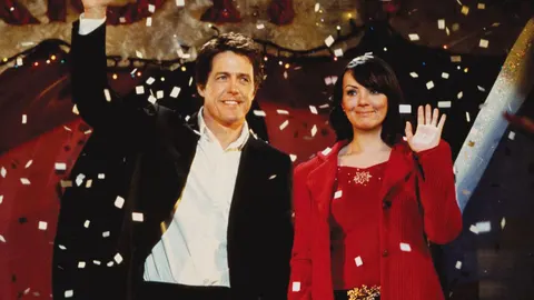 Hugh Grant y Martine McCutcheon en 'Love Actually'