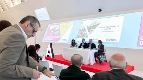 El Consejo de Turismo de Aragón se ha celebrado hoy en el Mobility City de Zaragoza. El Consejo de Turismo de Aragón se ha celebrado hoy en el Mobility City de Zaragoza.