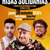 Humor solidario para los damnificados de la DANA Humor solidario para los damnificados de la DANA