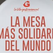 Cena Solidaria de La Vila Gastronòmica para colaborar con los afectados por la DANA.