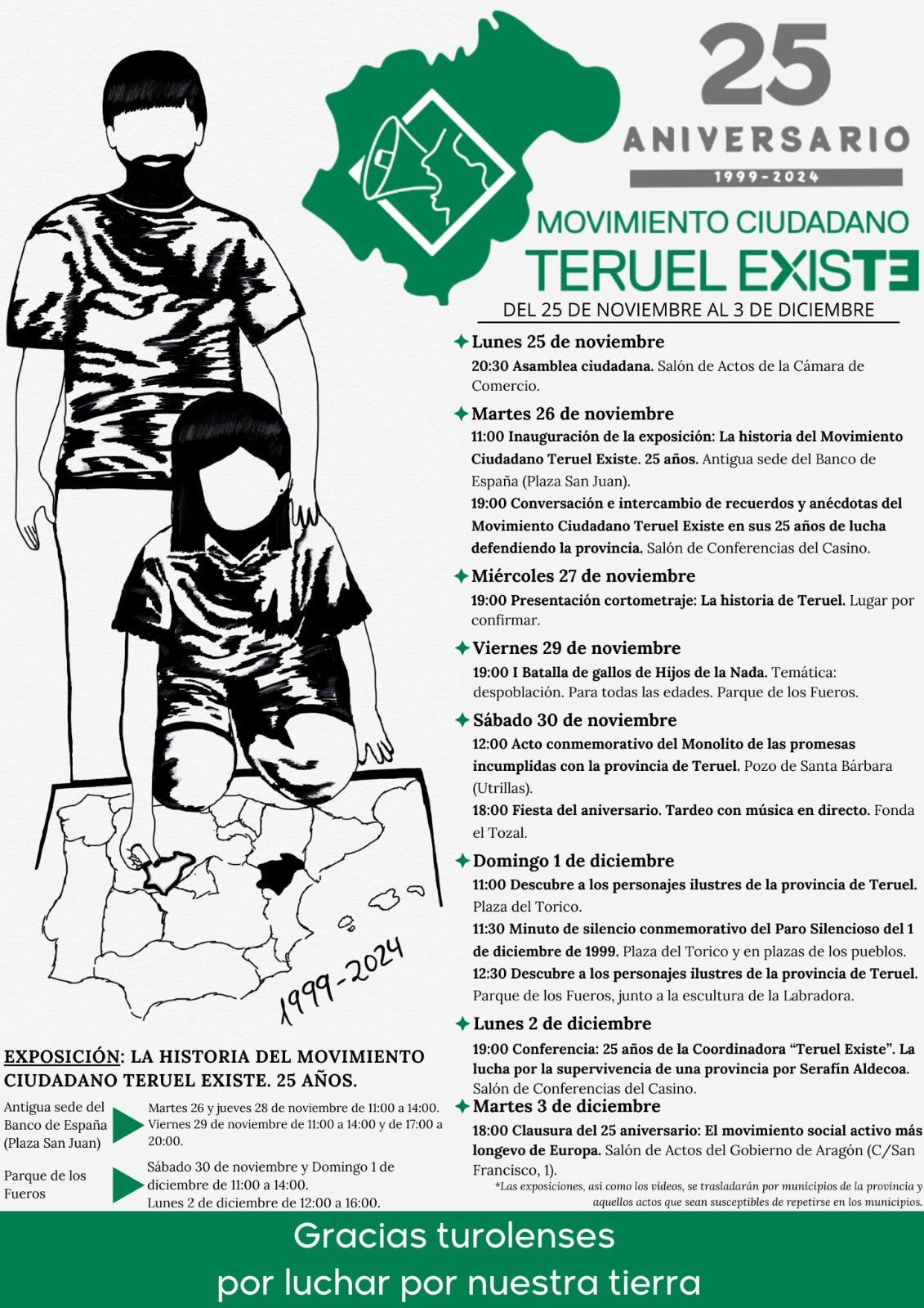 El movimiento ciudadano Teruel Existe cumple 25 años El movimiento ciudadano Teruel Existe cumple 25 años