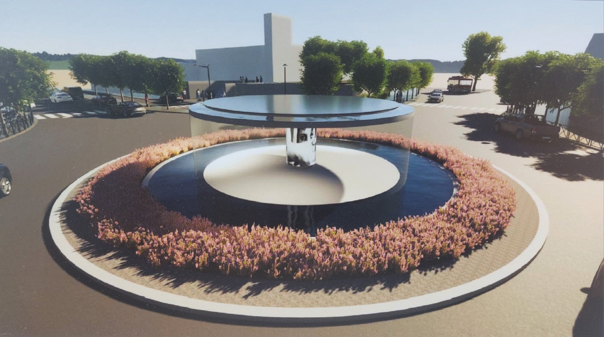 El Ayuntamiento de Huesca dobla el presupuesto para la rotonda de Luis Buñuel El Ayuntamiento de Huesca dobla el presupuesto para la rotonda de Luis Buñuel