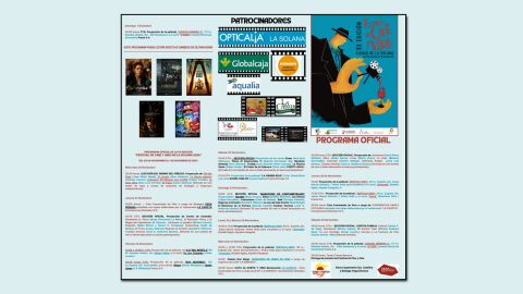 Programa del XX Festival 'Cine y Vino' de La Solana