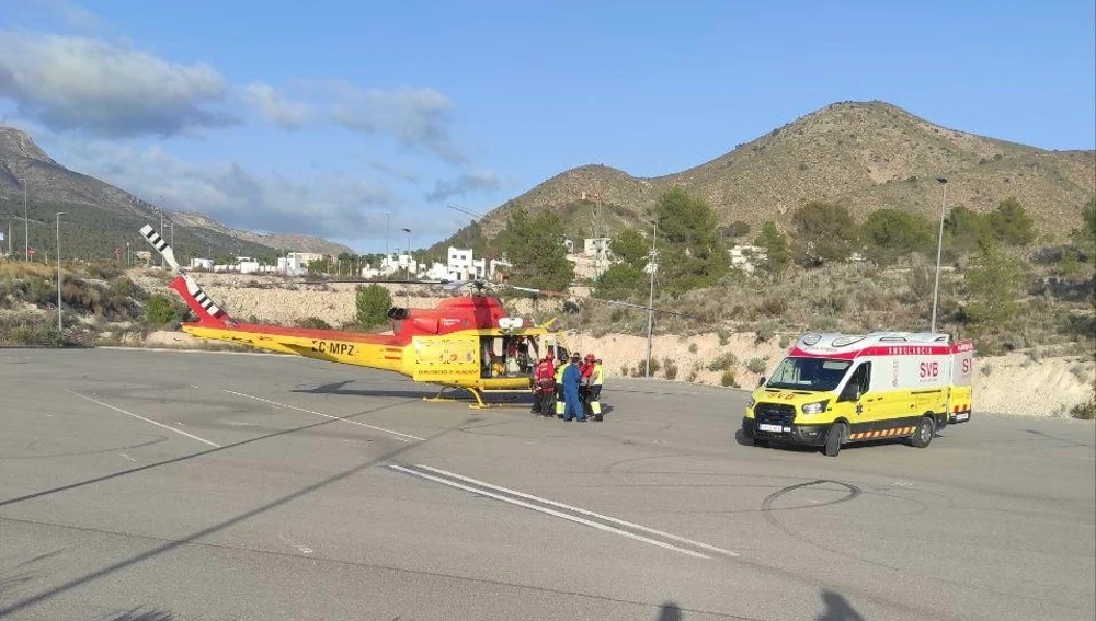 Helipuerto de emergencias de la Marina Baixa, en Finestrat Helipuerto de emergencias de la Marina Baixa, en Finestrat