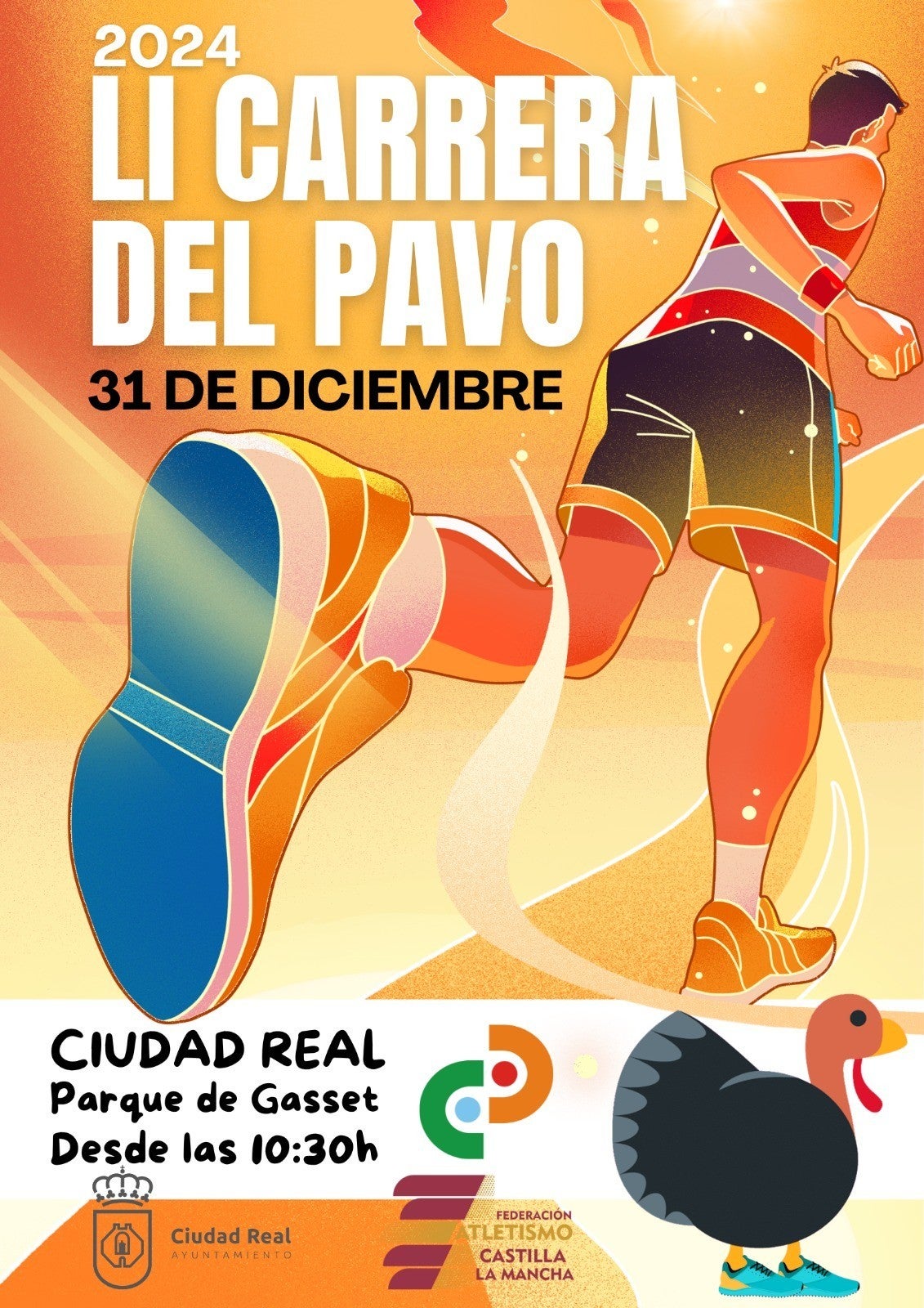 El lunes se abre el plazo de inscripción para participar en la Carrera del Pavo de Ciudad Real El lunes se abre el plazo de inscripción para participar en la Carrera del Pavo de Ciudad Real