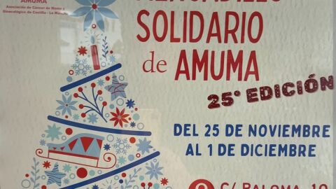 Mercadillo solidario Amuma 2024