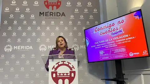 El Ayuntamiento de Mérida lanza una campaña contra la violencia sexual dirigida a los jóvenes con motivo del 25N El Ayuntamiento de Mérida lanza una campaña contra la violencia sexual dirigida a los jóvenes con motivo del 25N