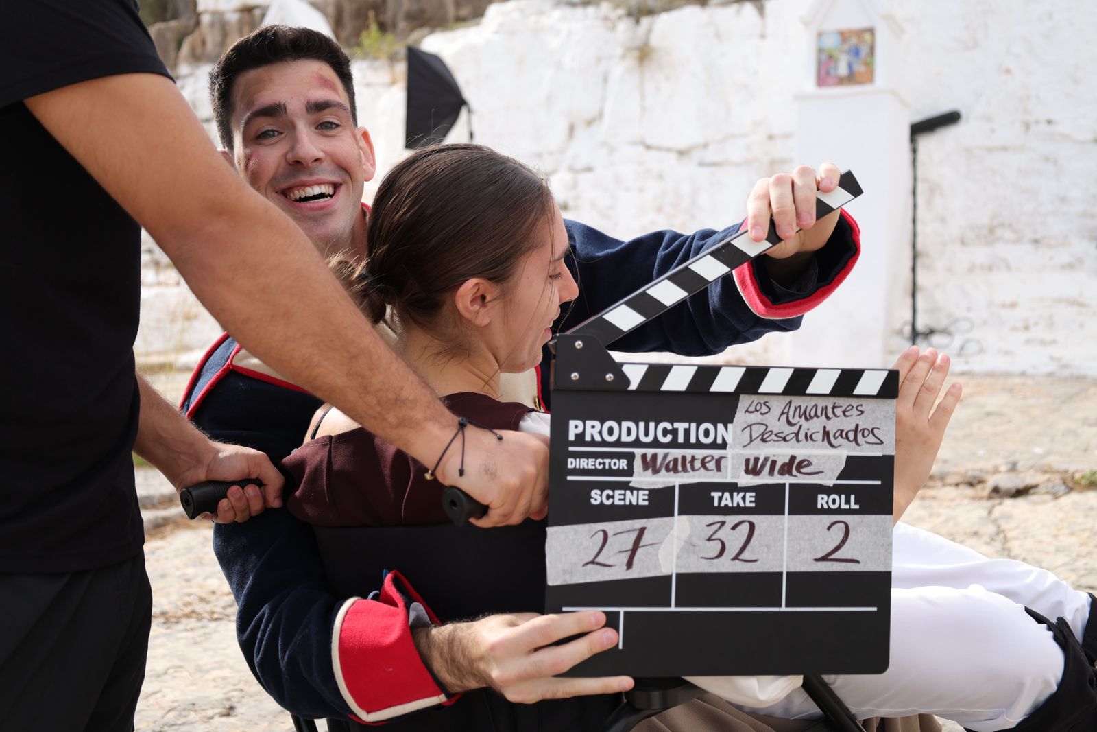 La productora Kinema Productions graba cortometrajes en el Calvario de Sagunto, 'Los cazadores' y sobre la historia de Morvedre La productora Kinema Productions graba cortometrajes en el Calvario de Sagunto, 'Los cazadores' y sobre la historia de Morvedre