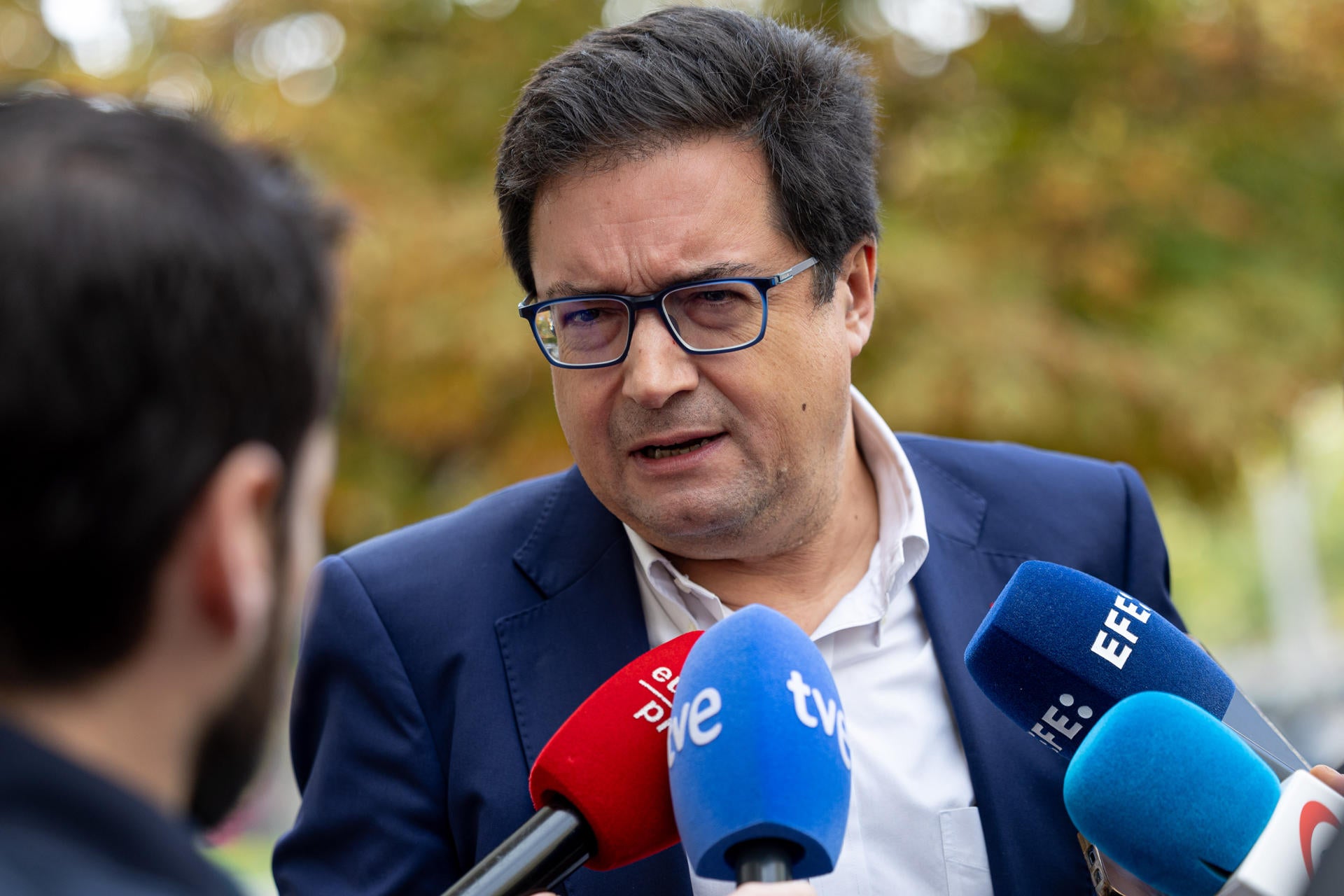 Óscar López: "España cuenta con un Gobierno limpio y la oposición más sucia de la historia" Óscar López: "España cuenta con un Gobierno limpio y la oposición más sucia de la historia"