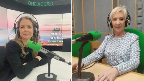 Almudena Carracedo y Elena Sarasate en 'Julia en la onda' Almudena Carracedo y Elena Sarasate en 'Julia en la onda'