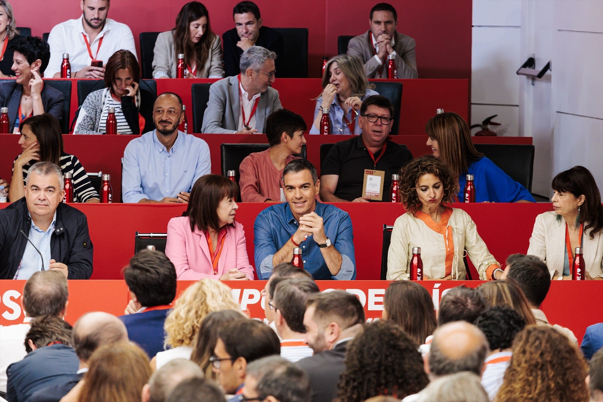 El PSOE trata de transmitir tranquilidad tras las declaraciones de Aldama a una semana del Congreso Federal El PSOE trata de transmitir tranquilidad tras las declaraciones de Aldama a una semana del Congreso Federal