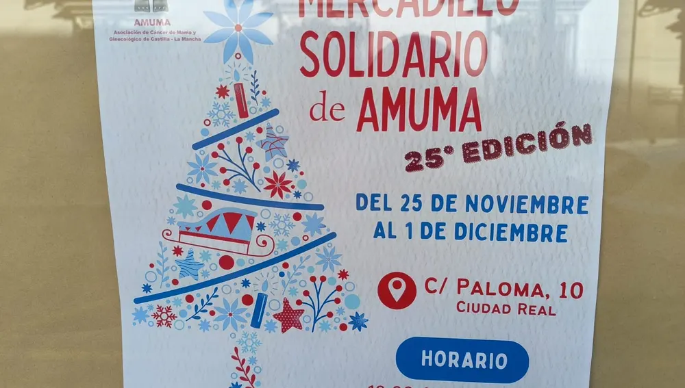 Mercadillo solidario y navideño de AMUMA Mercadillo solidario y navideño de AMUMA