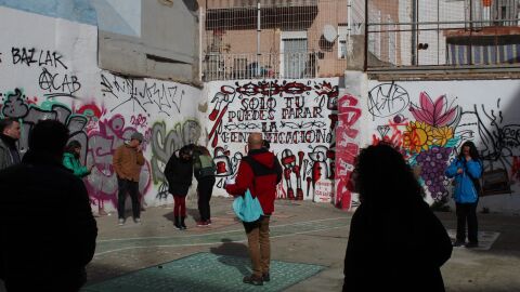 Uno de los solares del barrio de la Madalena