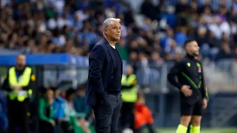 Sergio Pellicer, entrenador del Málaga Sergio Pellicer, entrenador del Málaga