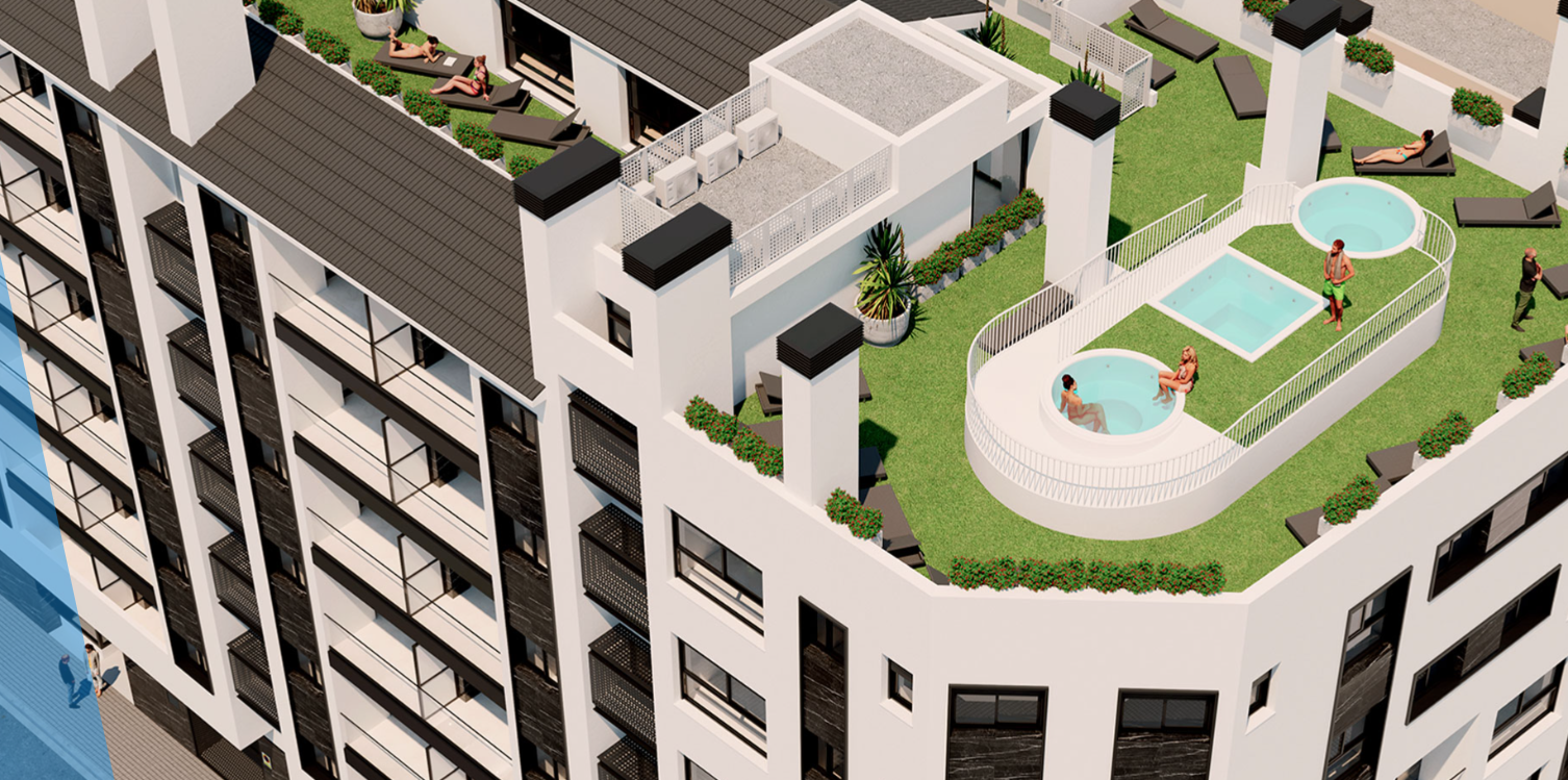 Castellón prepara la llegada de cinco edificios de nueva construcción de la mano de Marina d'Or Castellón prepara la llegada de cinco edificios de nueva construcción de la mano de Marina d'Or