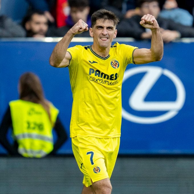 La emoción de Gerard Moreno La emoción de Gerard Moreno