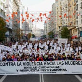 Imagen de archivo de una manifestación del 25N, Día Internacional de la Eliminación de la Violencia contra la Mujer.