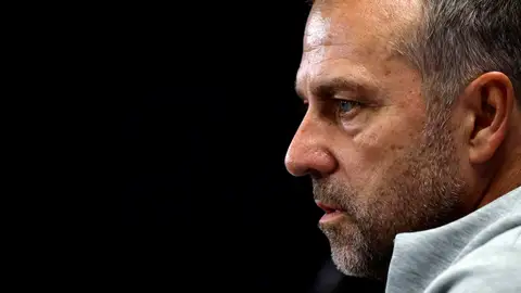 El entrenador del FC Barcelona, Hansi Flick El entrenador del FC Barcelona, Hansi Flick