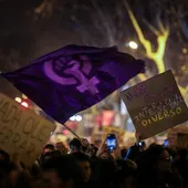 Imatge de la darrera manifestació del 8M Imatge de la darrera manifestació del 8M