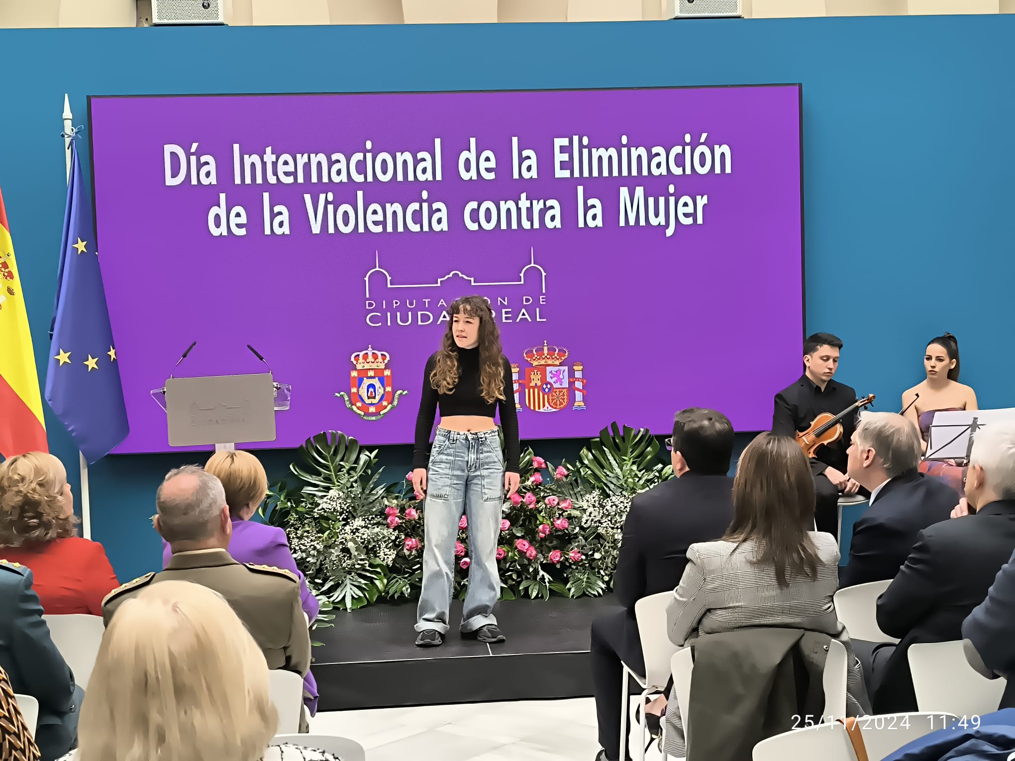 25-N en Ciudad Real: Valverde pide implicación a la sociedad para erradicar la violencia contra la mujer 25-N en Ciudad Real: Valverde pide implicación a la sociedad para erradicar la violencia contra la mujer