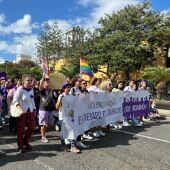 Manifestación 25-N en Las Palmas de Gran Canaria