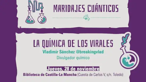 Ciclo de conferencias 'Maridajes cuánticos' Ciclo de conferencias 'Maridajes cuánticos'