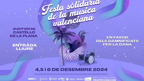 La 12ª edición de la Fira Trovam se celebrará entre el 4 y el 6 de diciembre en el Auditorio de Castellón La 12ª edición de la Fira Trovam se celebrará entre el 4 y el 6 de diciembre en el Auditorio de Castellón