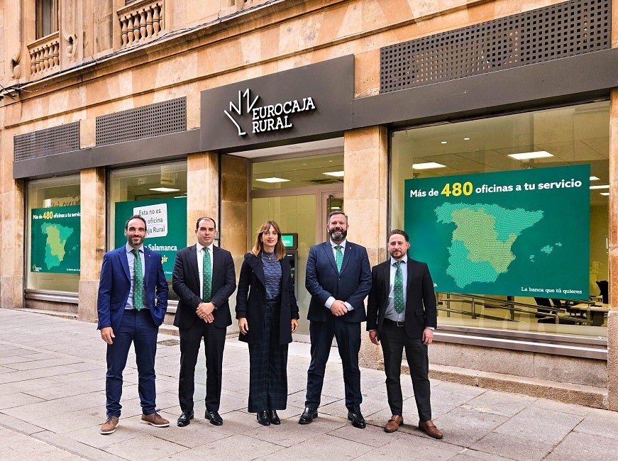 Eurocaja Rural abre su primera oficina en Salamanca Eurocaja Rural abre su primera oficina en Salamanca