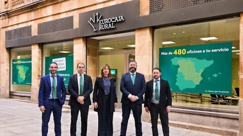 La expansión de Eurocaja Rural llega a la provincia charra