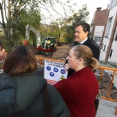 La bajada del callejón de Obras Públicas en la Avenida Madrid será más accesible La bajada del callejón de Obras Públicas en la Avenida Madrid será más accesible