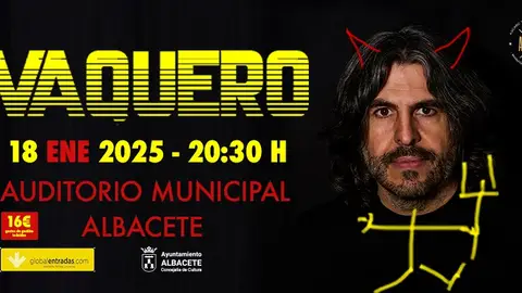 J.J. Vaquero llenará de humor el Auditorio Municipal J.J. Vaquero llenará de humor el Auditorio Municipal