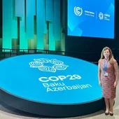 Elvira Carles a la COP29 Elvira Carles a la COP29