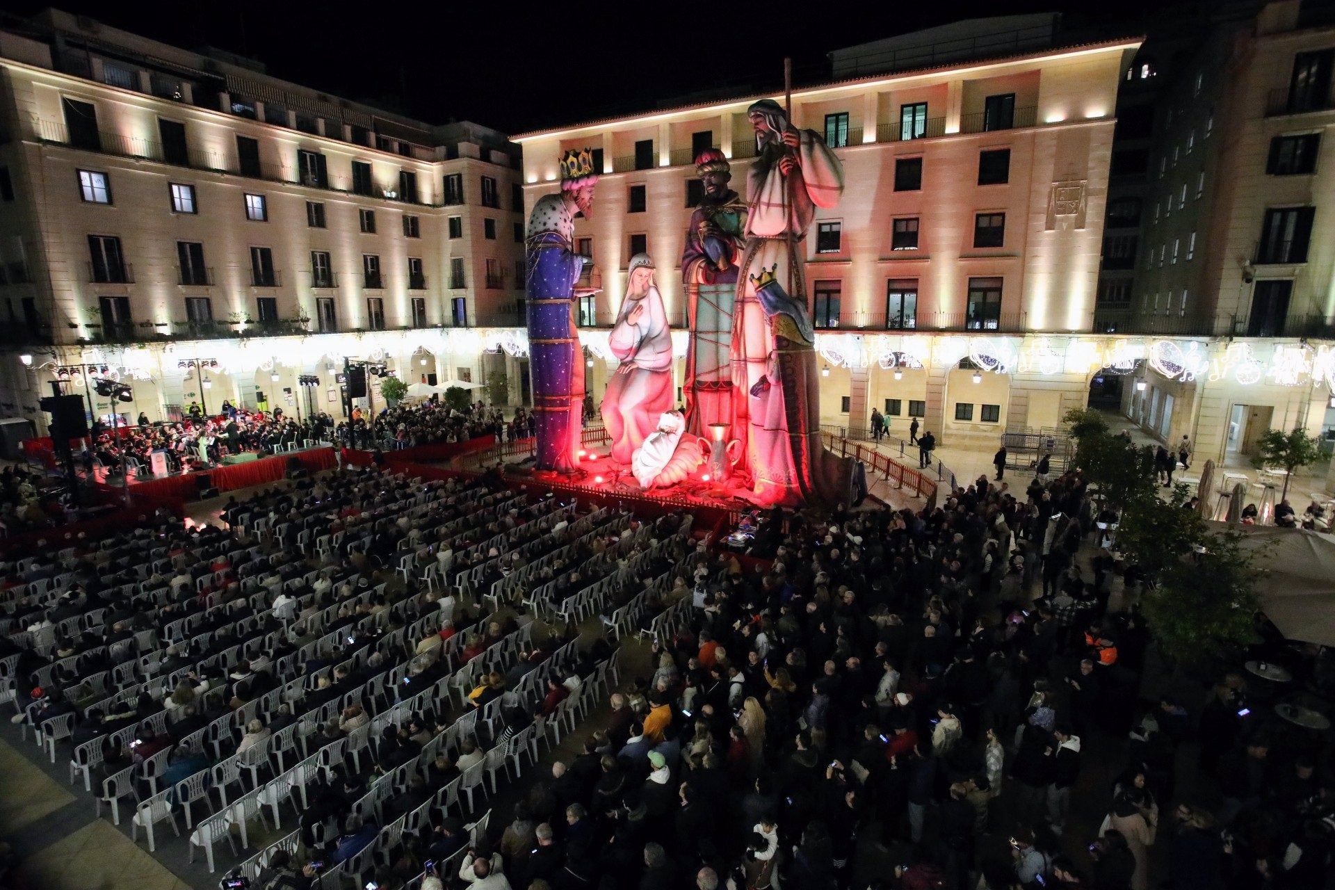 El belén gigante de Alicante se inaugurará en pleno puente de la Constitución El belén gigante de Alicante se inaugurará en pleno puente de la Constitución