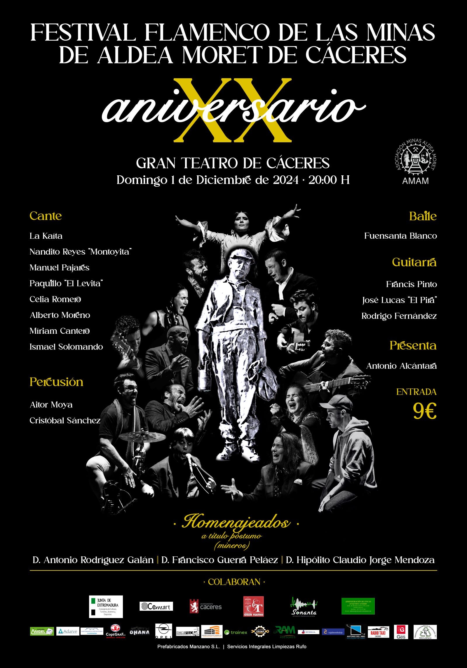 El Festival de las Minas de Aldea Moret de Cáceres cumple veinte años con un cartel de 14 artistas extremeños el 1 de diciembre El Festival de las Minas de Aldea Moret de Cáceres cumple veinte años con un cartel de 14 artistas extremeños el 1 de diciembre