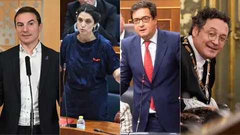 Lobato, Sánchez Acera, Óscar López y García Ortiz. Lobato, Sánchez Acera, Óscar López y García Ortiz.