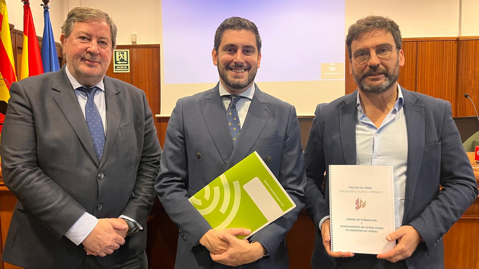 Vox propone un centro de operaciones aéreas de emergencia para el aeropuerto de Huesca Vox propone un centro de operaciones aéreas de emergencia para el aeropuerto de Huesca